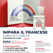 CORSO GRATUITO DI FRANCESE ISTITUZIONALE A SUSA